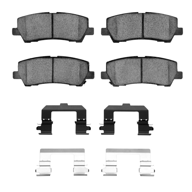 Ford Mustang Brake Pads - Rear - R1 Concepts - Semi Met - `15-`23 Ford Mustang Brake Pads - Rear - R1 Concepts - Semi Met - `15-`23